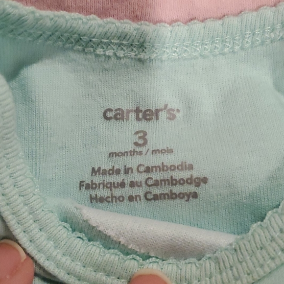 0-3 &3month baby girl short sleeve onesie bundle - Picture 6 of 8